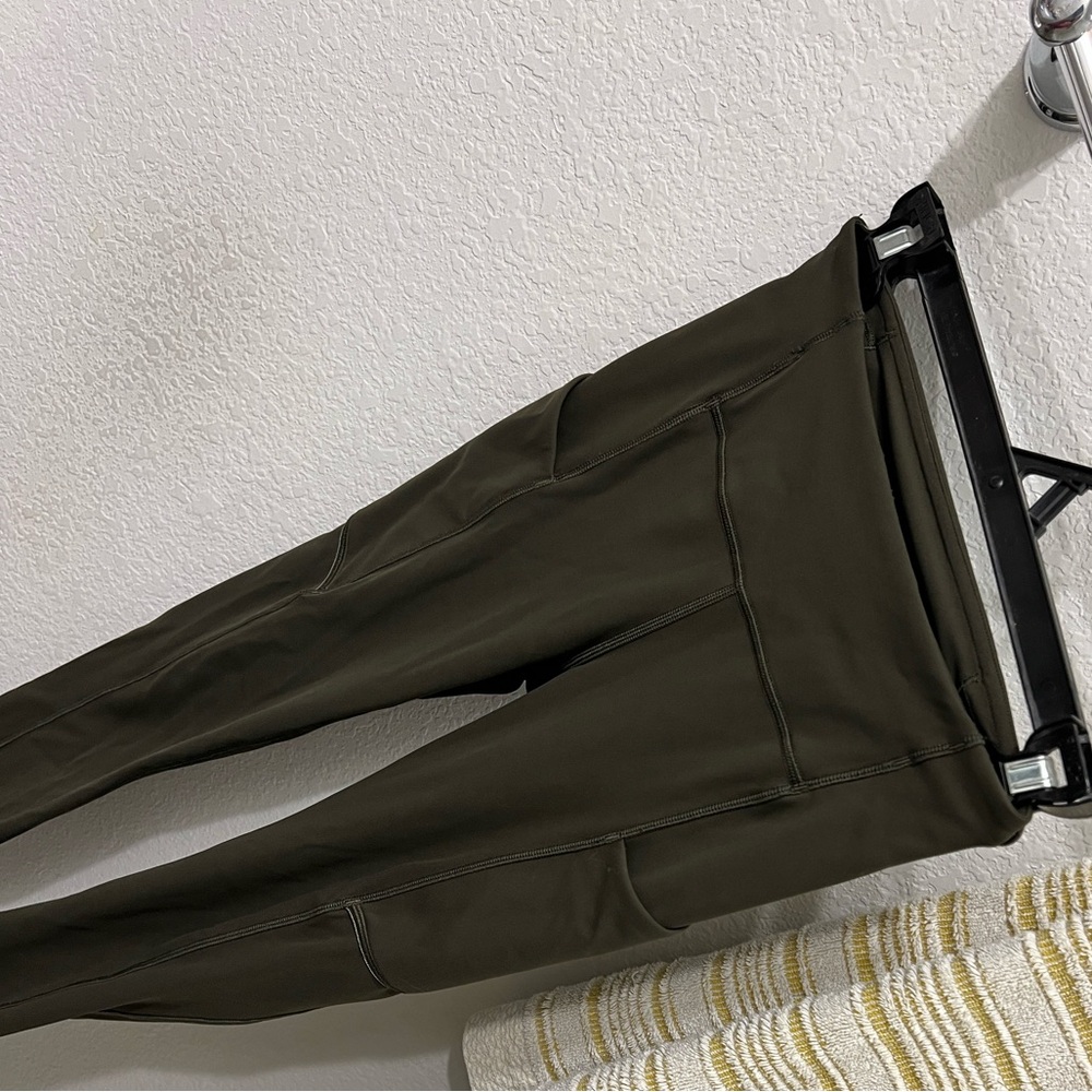 Lululemon Athletica Olive Green leggings
